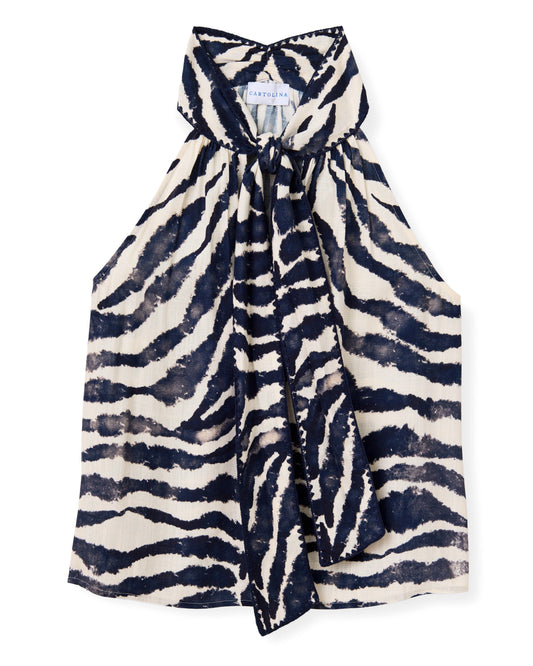 Monroe Tank-Zebra