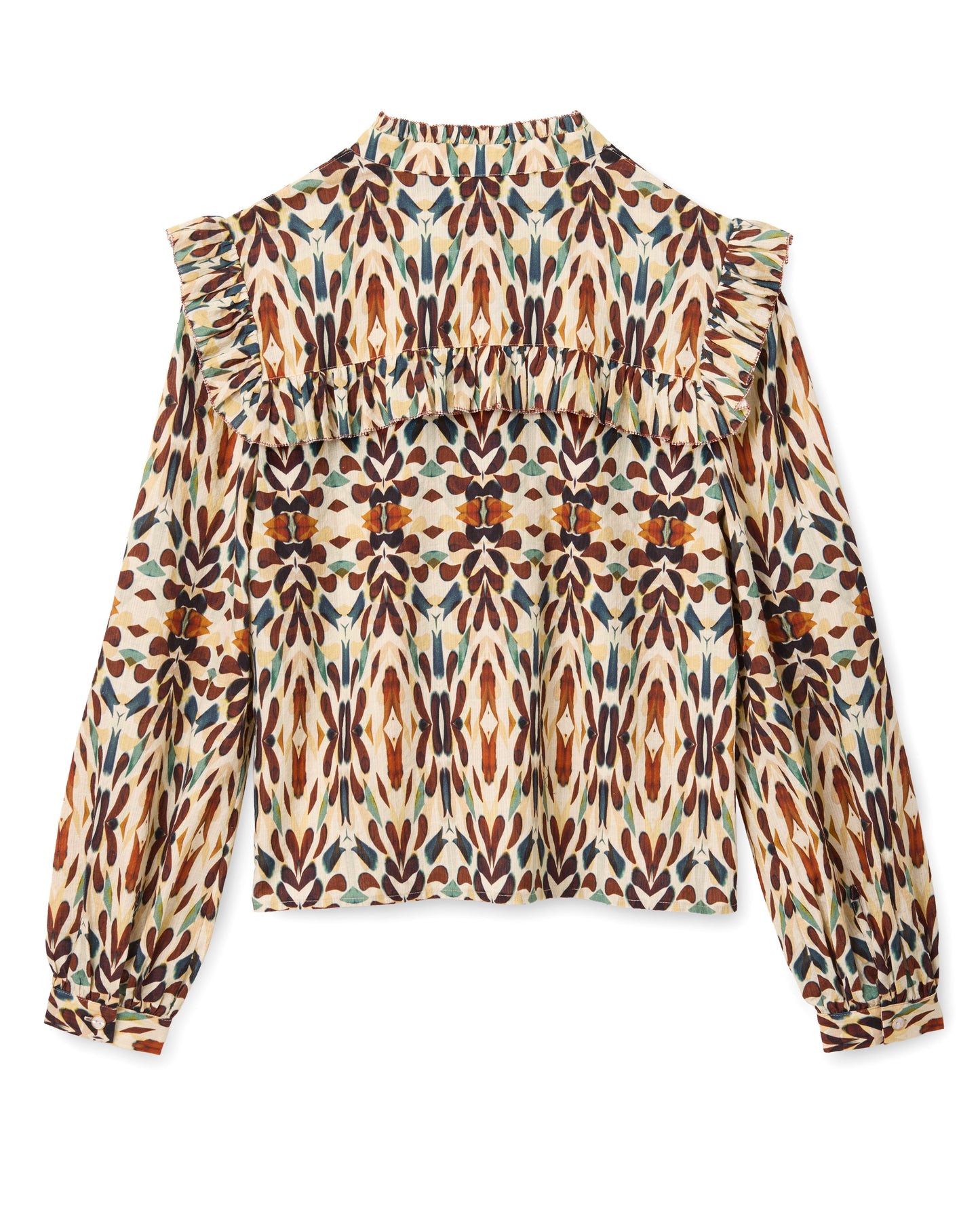 Piper Ls Top-Kaleidoscope Print