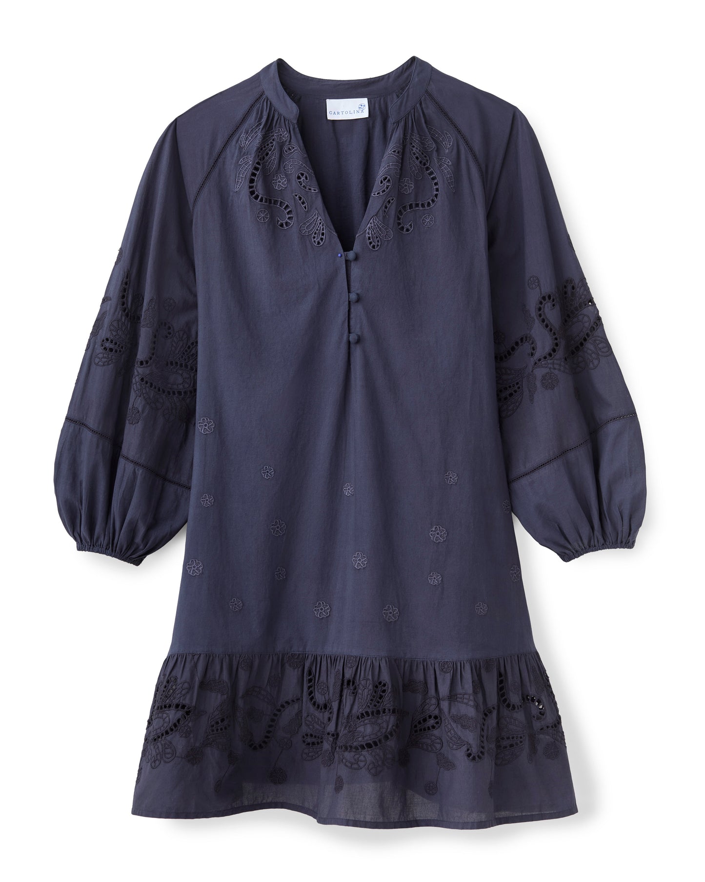 Selwin Mini Dress-Midnight Blue