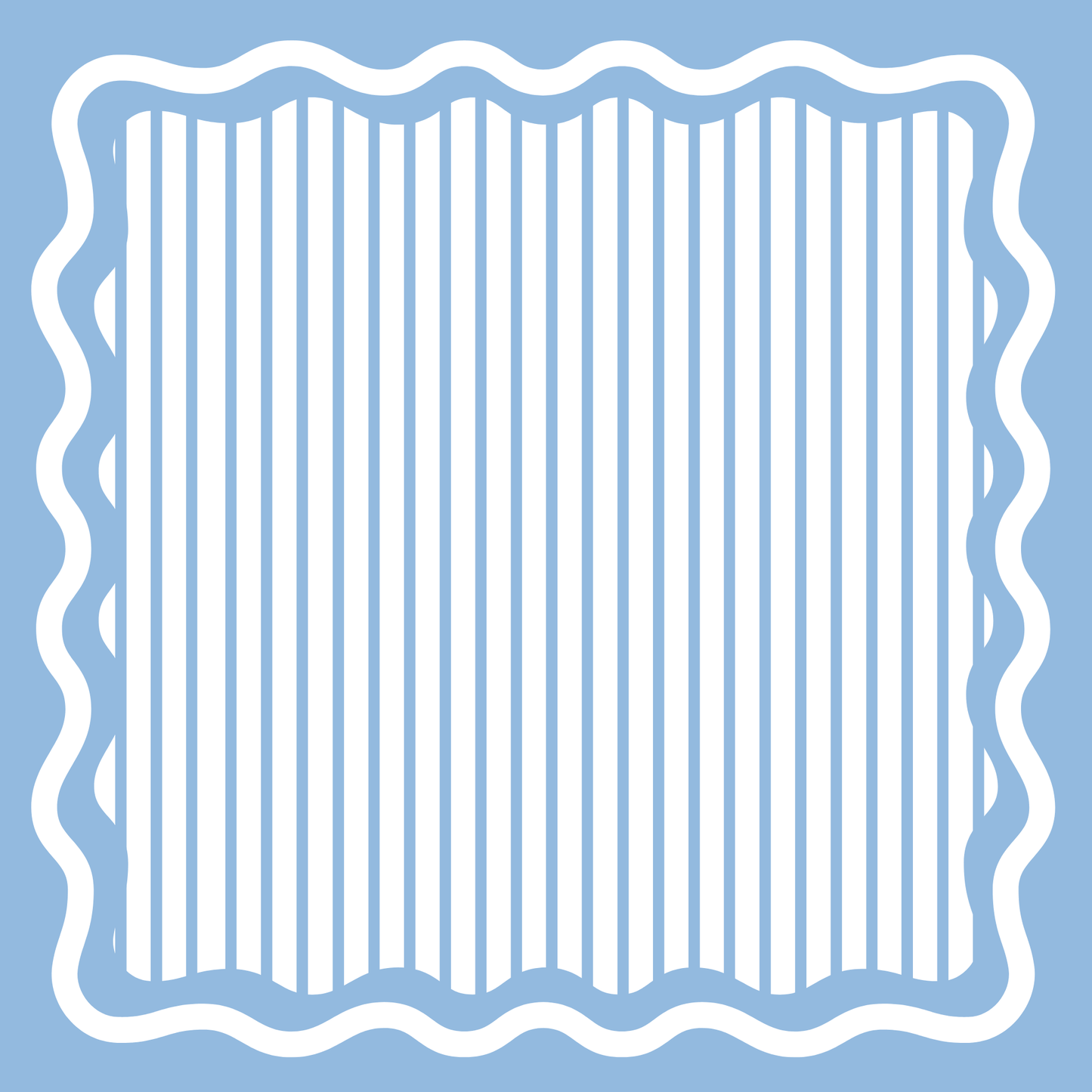 Brilliant Blue Paper Placemats