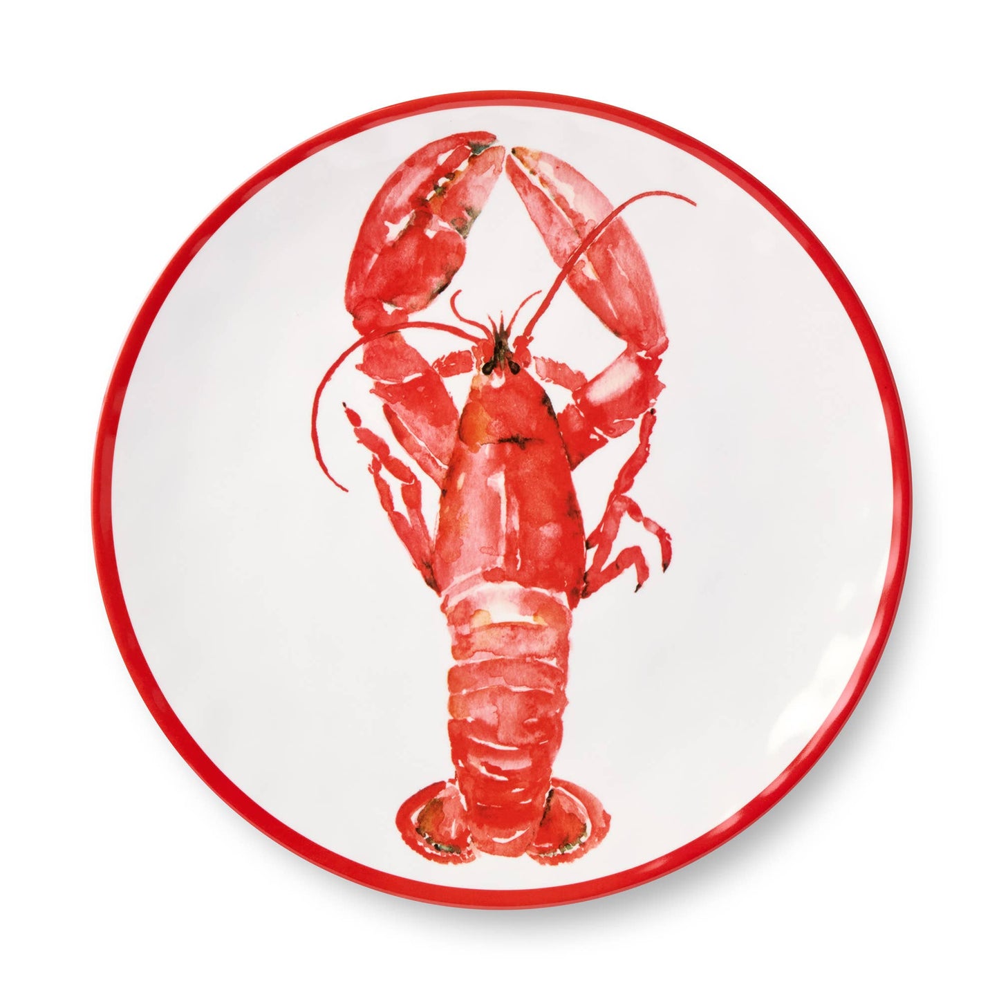 Beach House Lobster Dinner Plate - Set of 4