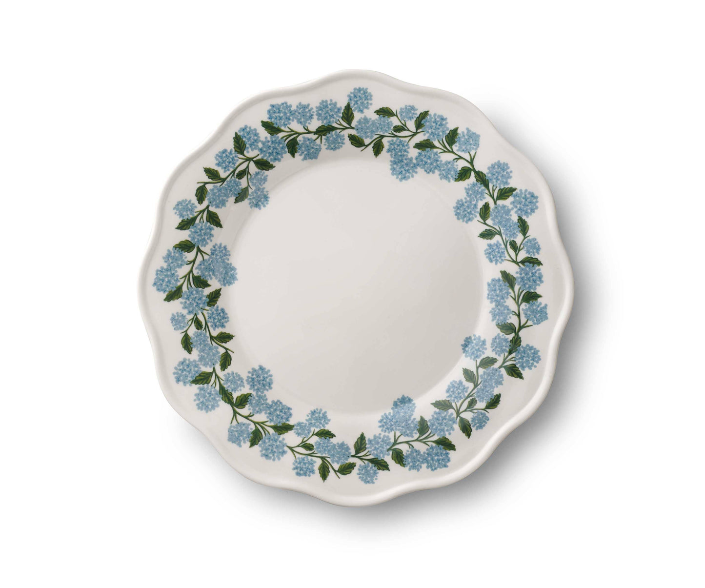Hydrangea Melamine Dinner Plates