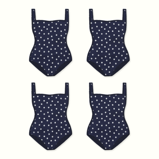 Polka Dot Swimsuit Cocktail Napkins