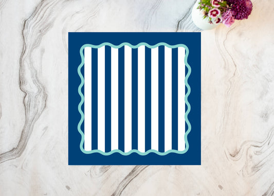 Nautical Navy Paper Placemats