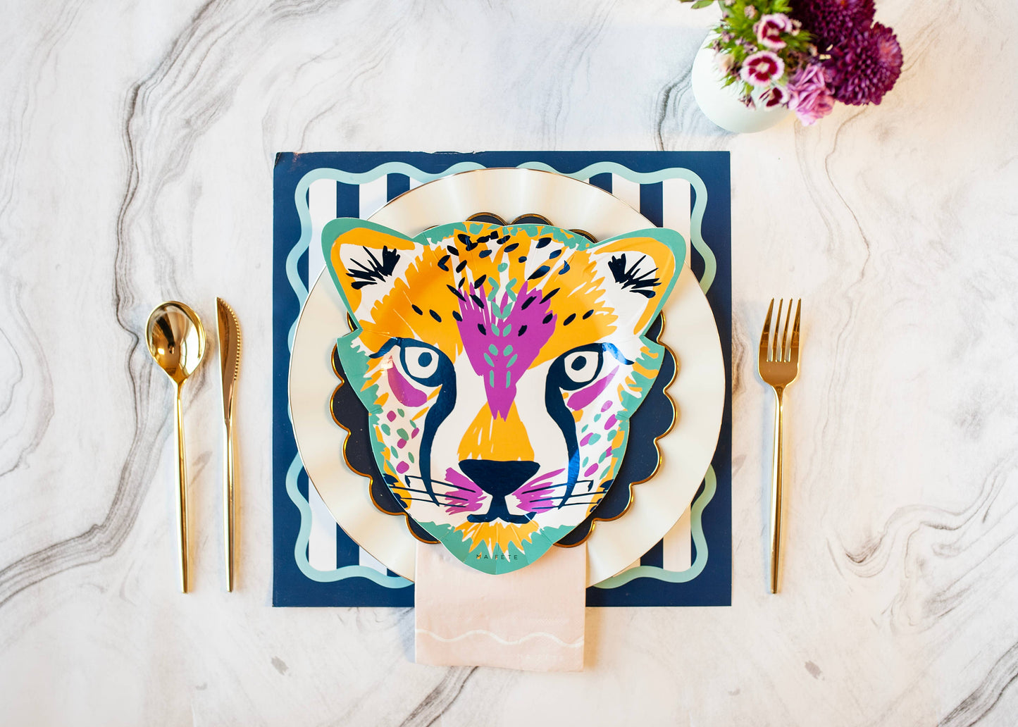 Nautical Navy Paper Placemats