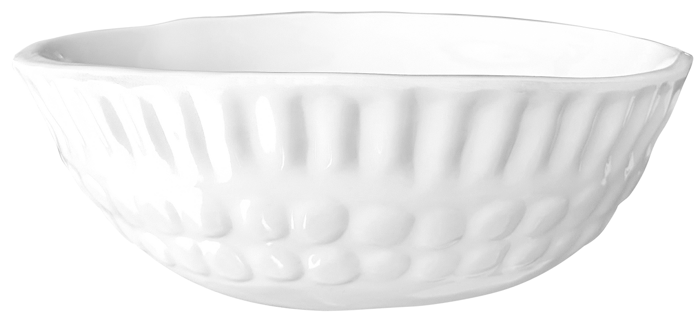 Dottie Soup/Cereal Bowl: White