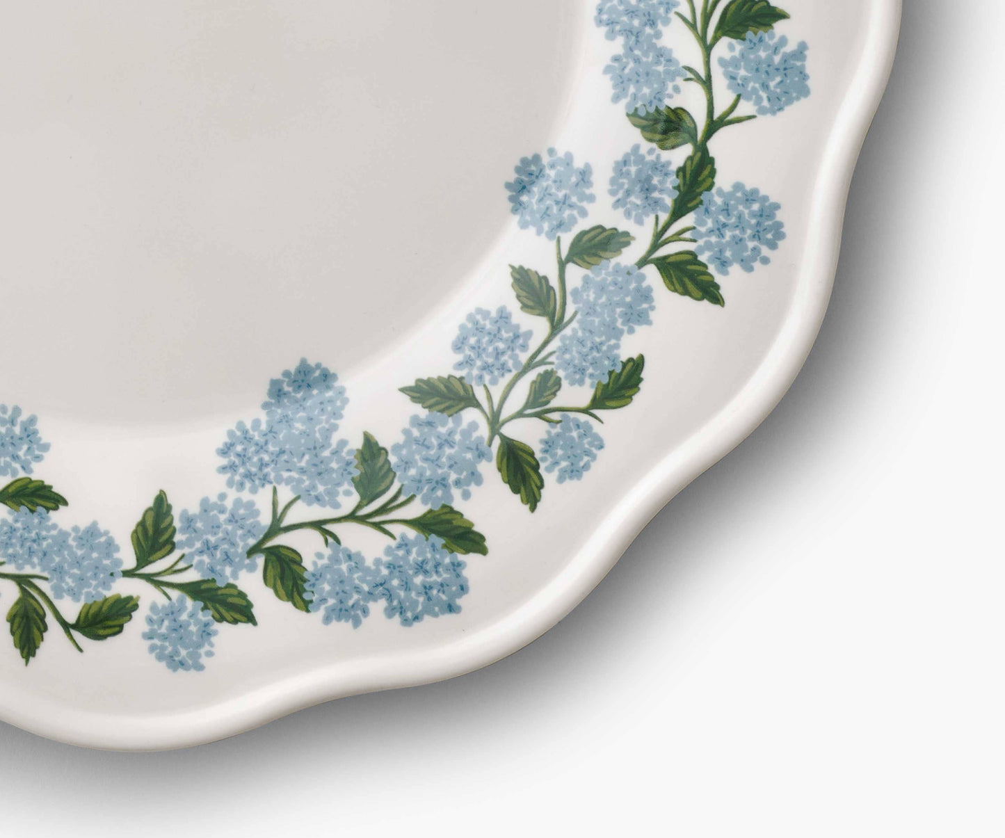 Hydrangea Melamine Dinner Plates