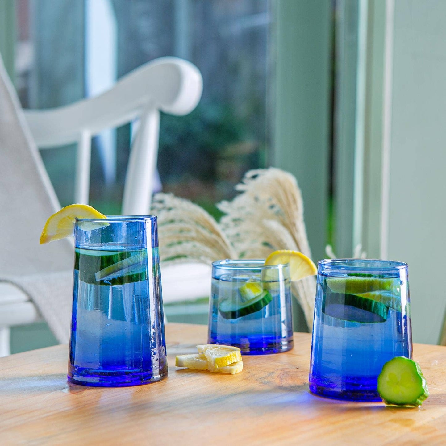 Meknes Tumbler Blue - Set of 4