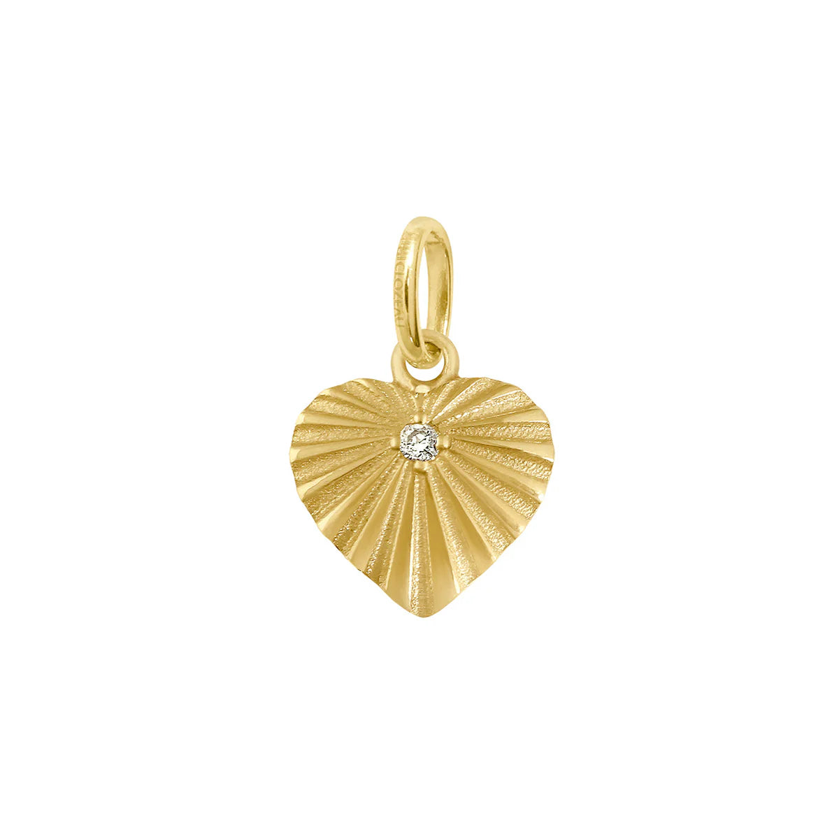 Heart Lumiere Diamond Pendant