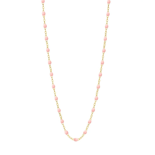 Classic Gigi Necklace - 17.7" - Baby Pink