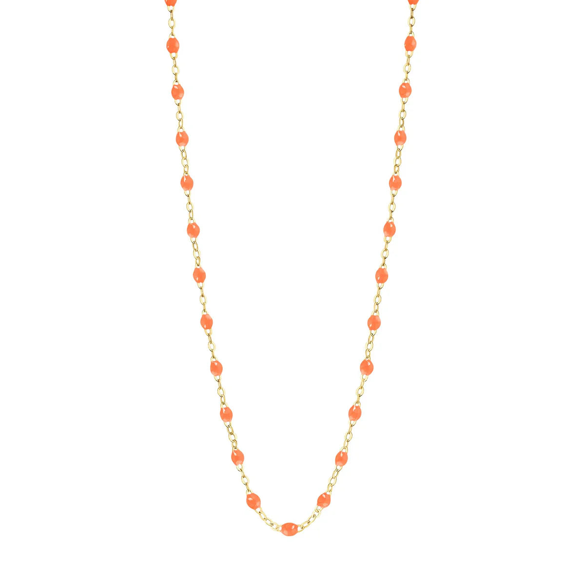 Classic Gigi Necklace - 17.7" - Orange