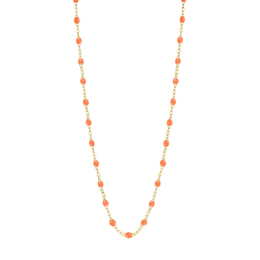 Classic Gigi Necklace - 17.7" - Orange