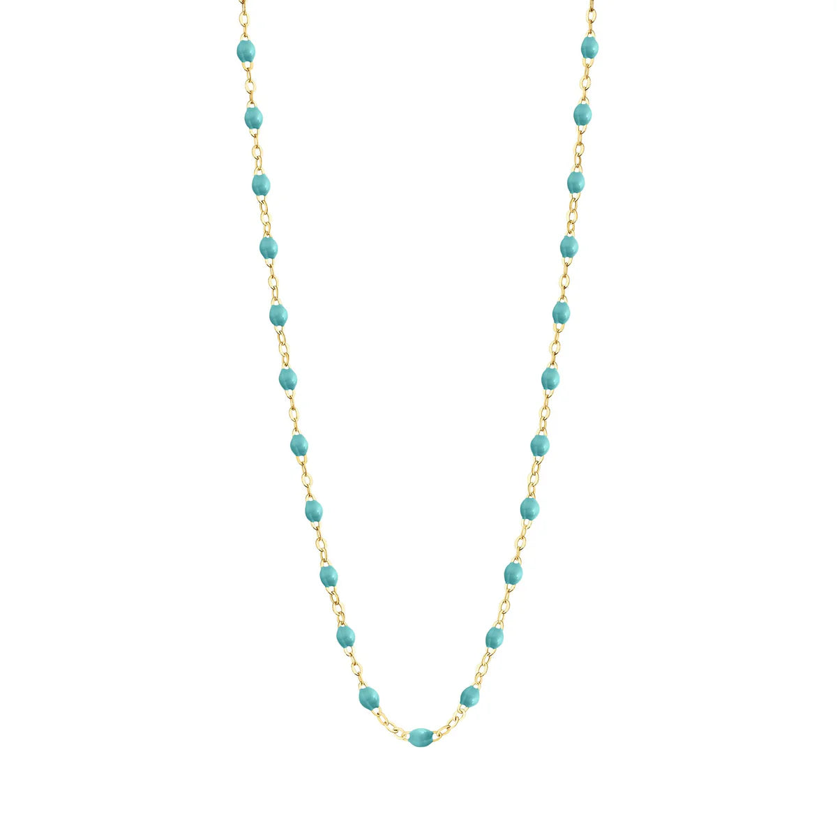 Classic Gigi Necklace - 17.7" - Turquoise Green