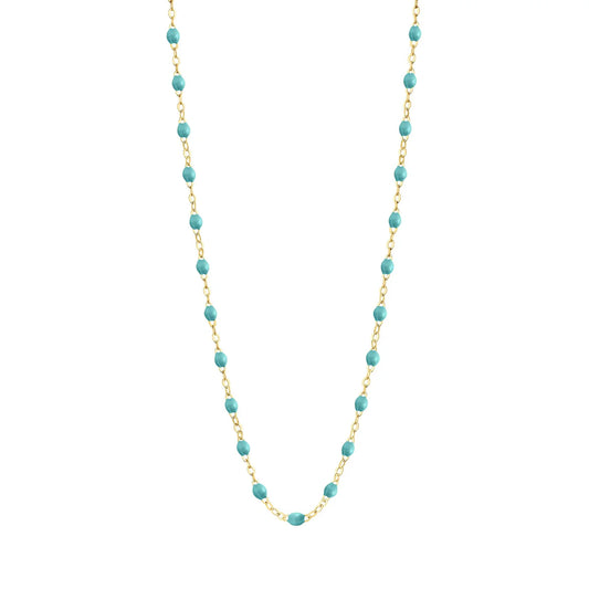 Classic Gigi Necklace - 17.7" - Turquoise Green