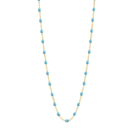 Classic Gigi Necklace - 17.7" - Turquoise
