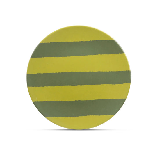 Cabana Stripe - Dinner Plate - Sweet Pea