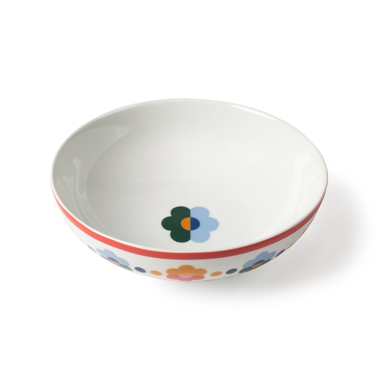 Floral Porcelain Bowls (Set of 4)
