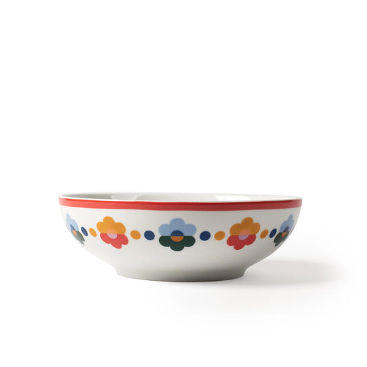 Floral Porcelain Bowls (Set of 4)