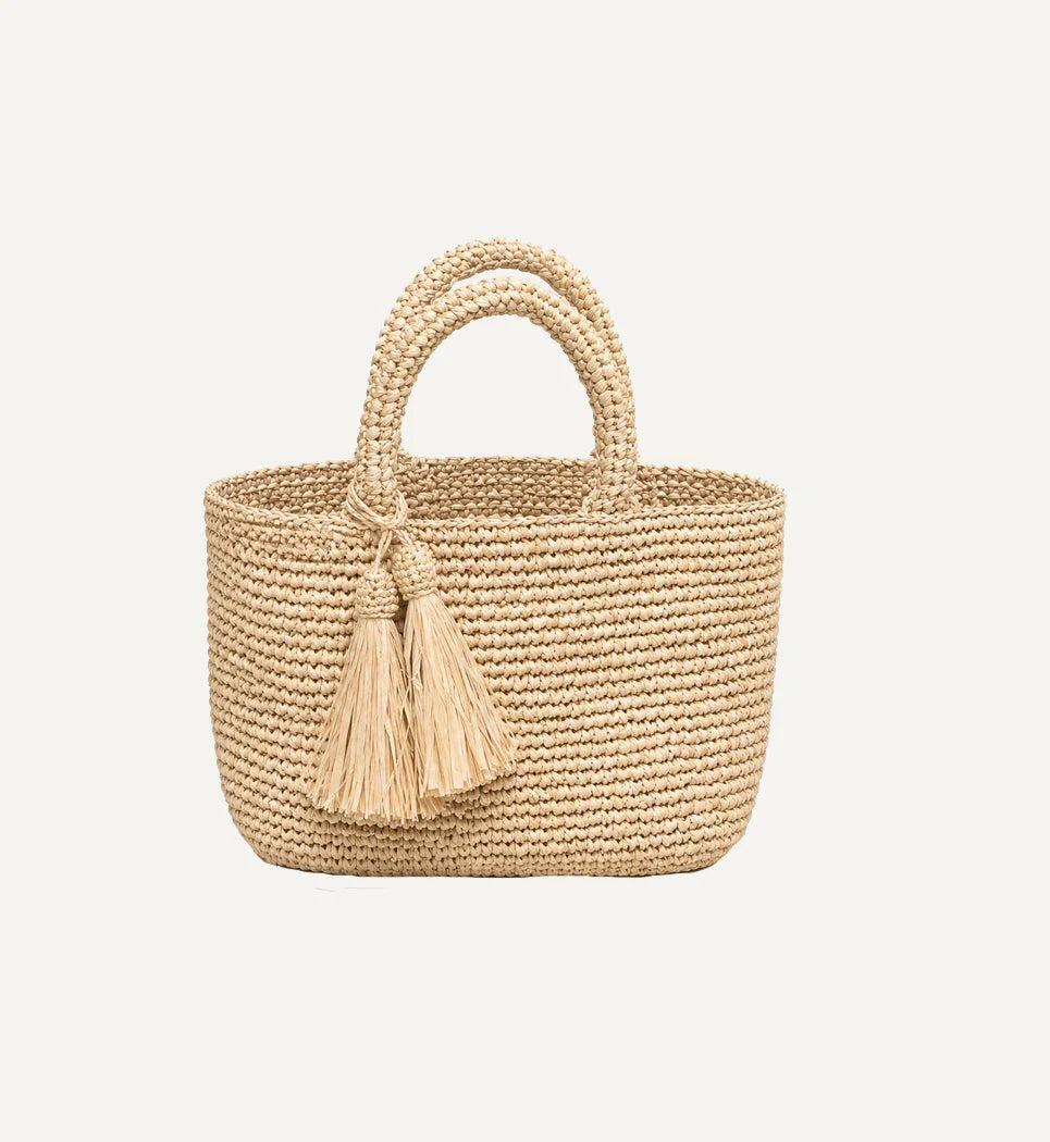Sophie Mini Raffia Bag