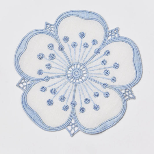 Blue Petal Coasters