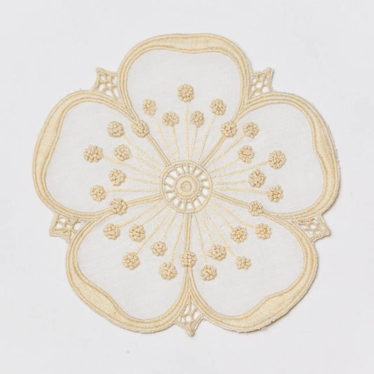 Petal Coasters Cream