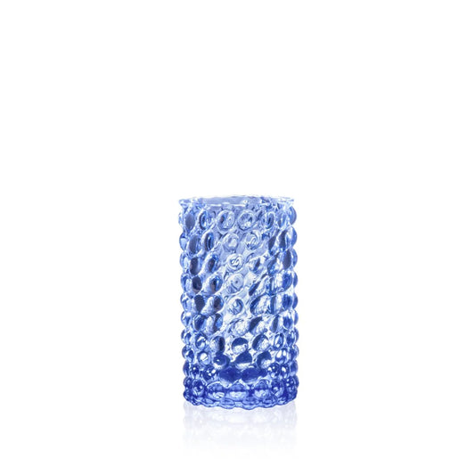 Light Blue Hobnail Bud Vase