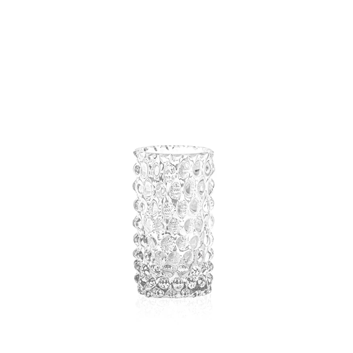 Clear Hobnail Bud Vase