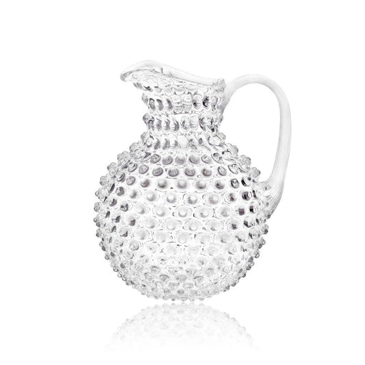 Large Clear Hobnail Gift Box (1 Pitcher/4 Glasses)