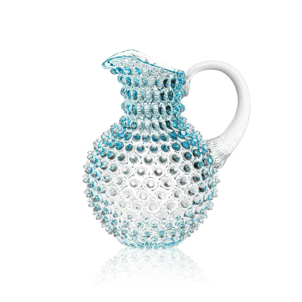 LG Azure Hobnail Gift Box (1 Pitcher/4 Glasses)