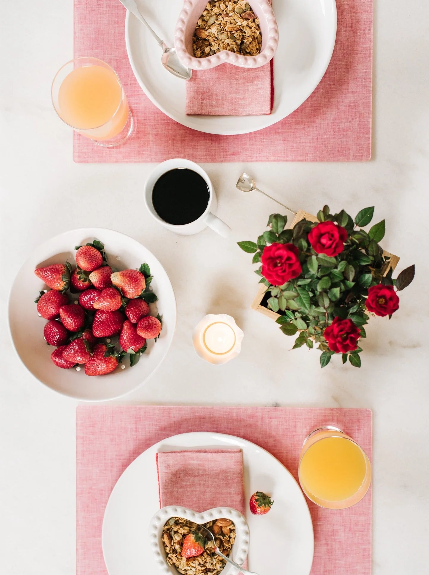 Waller Red Chambray Placemat