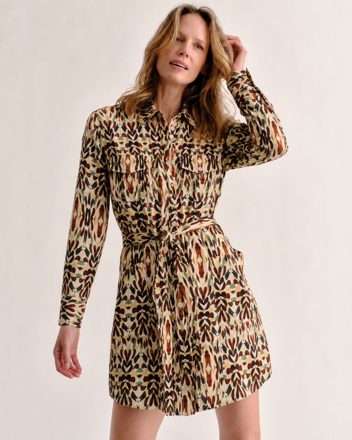 Melody Dress-Kaleidoscope Print