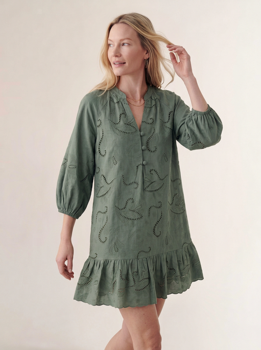 Selwin Mini Dress-Moss