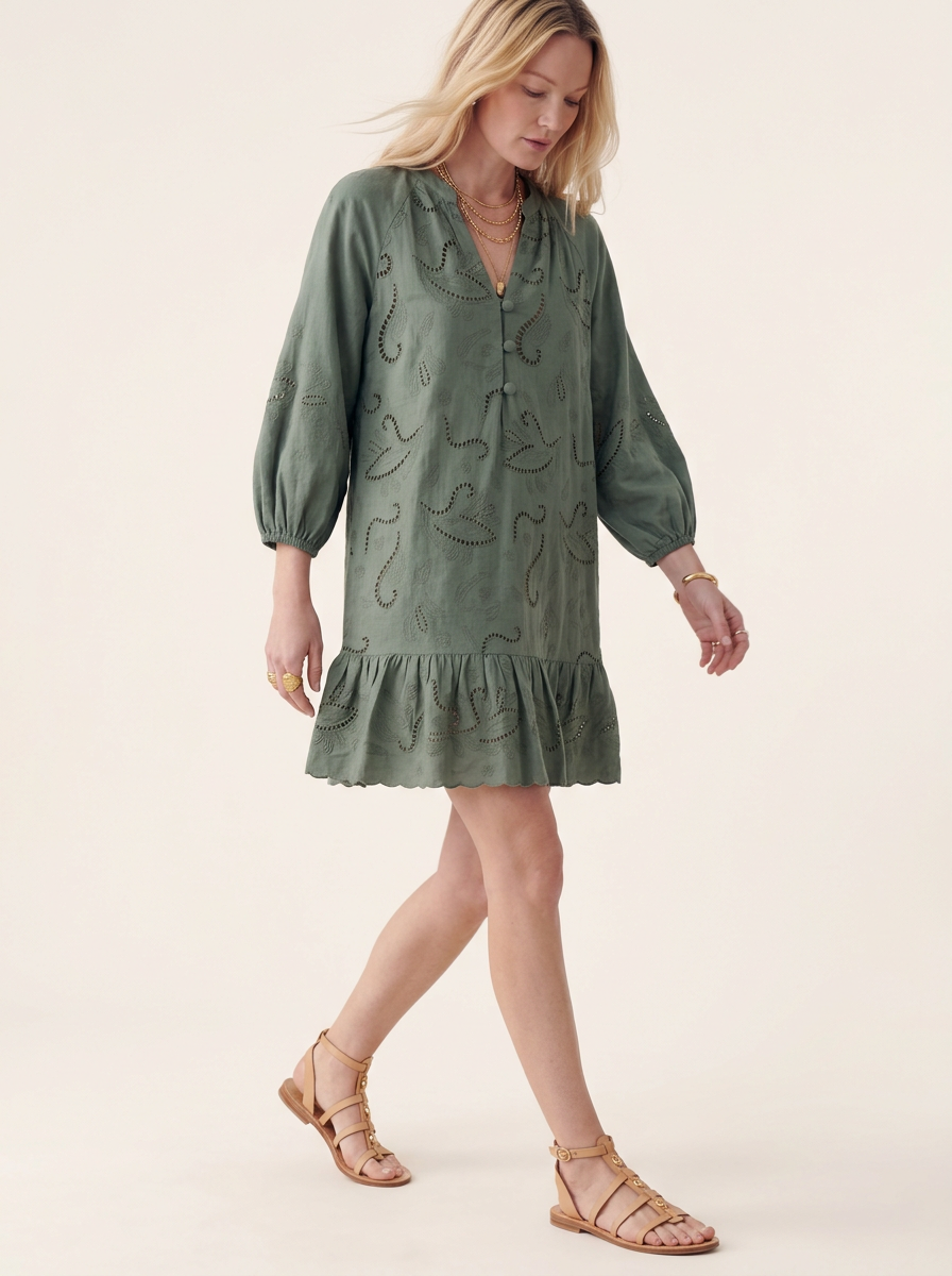 Selwin Mini Dress-Moss