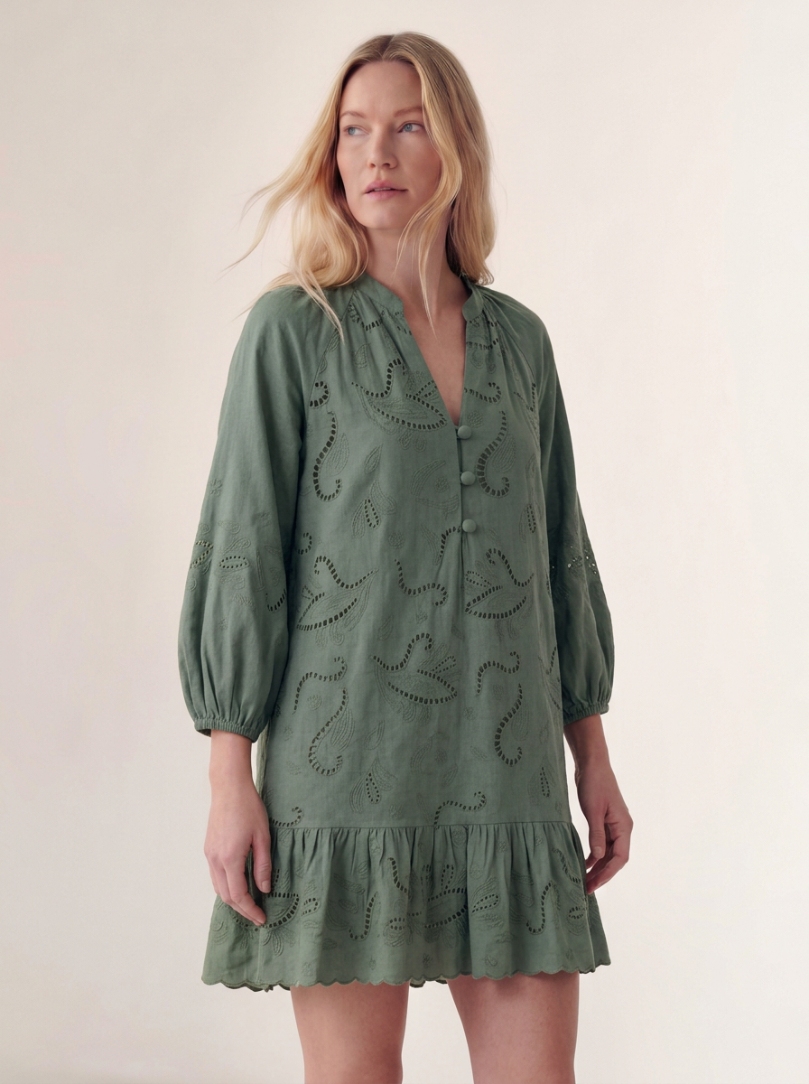 Selwin Mini Dress-Moss