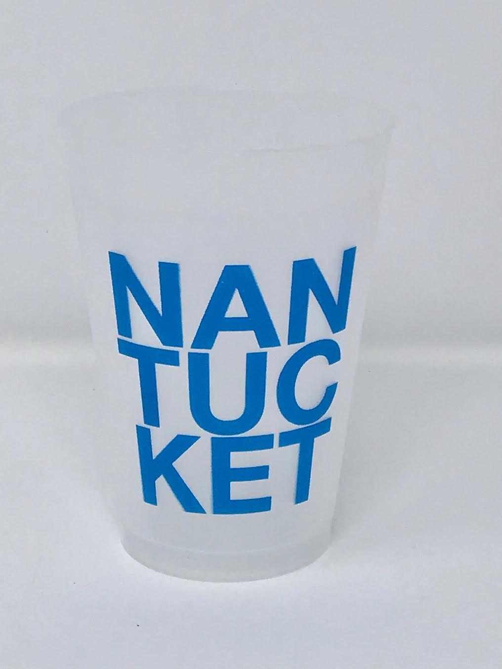 NANTUCKET Re-Usable Cups - 10 Pack