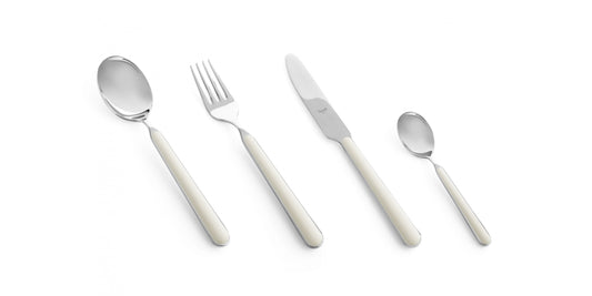 Fantasia 5 Piece Flatware Set- White