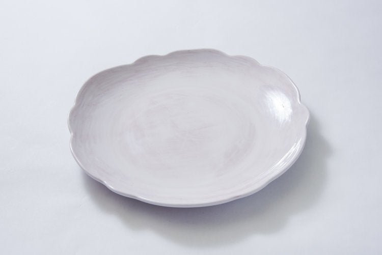 Scallop Dinner Plate 11"