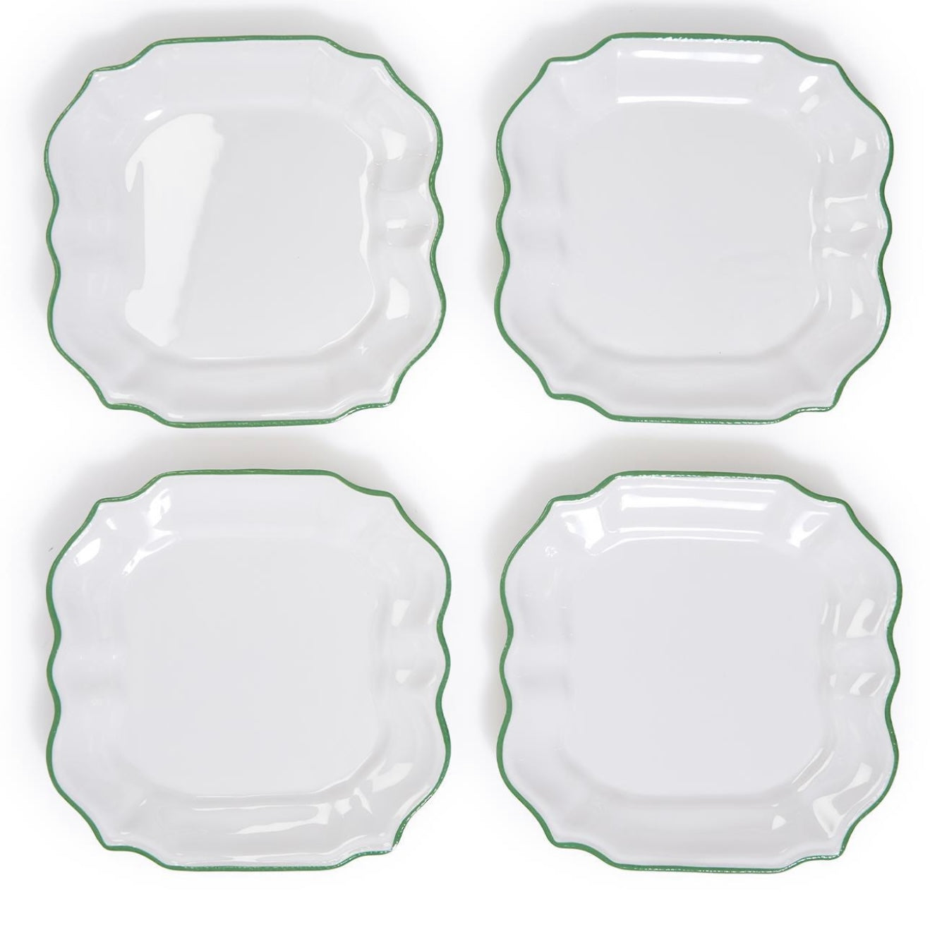 Garden Soiree Salad /Dessert Plates - Set of 4