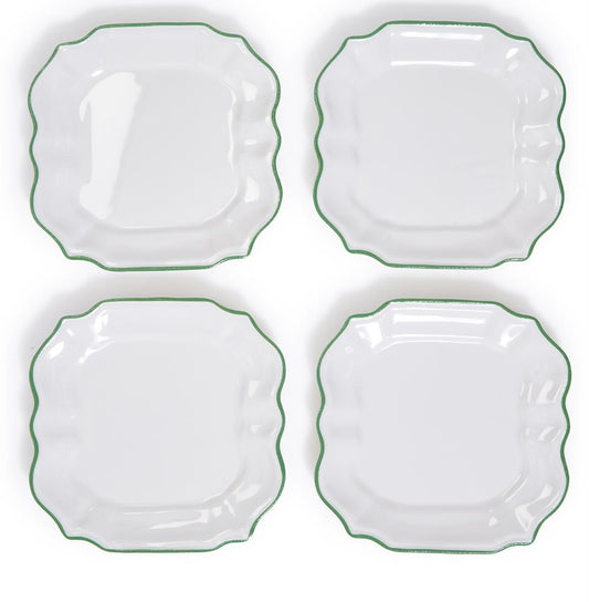 Garden Soiree Salad /Dessert Plates - Set of 4