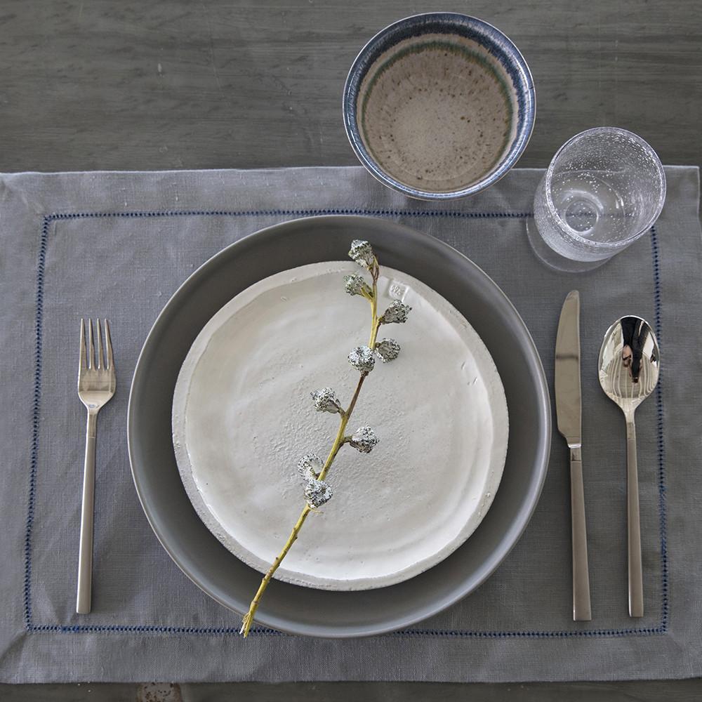 Set of 4 - Amsterdam Placemats - Smoke/Blue - Set of Four