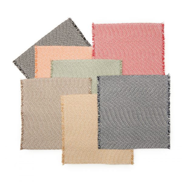 Tweed Fringe Placemat