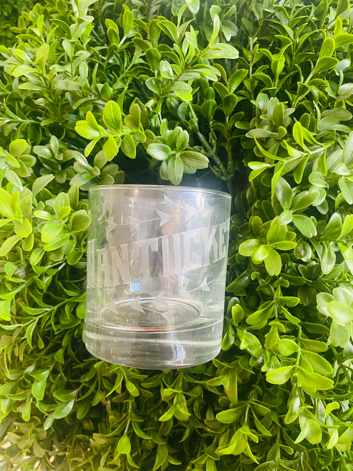 Custom Hand Engraved Nantucket Glasses