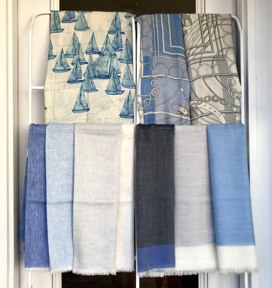 Linen Cashmere Scarf