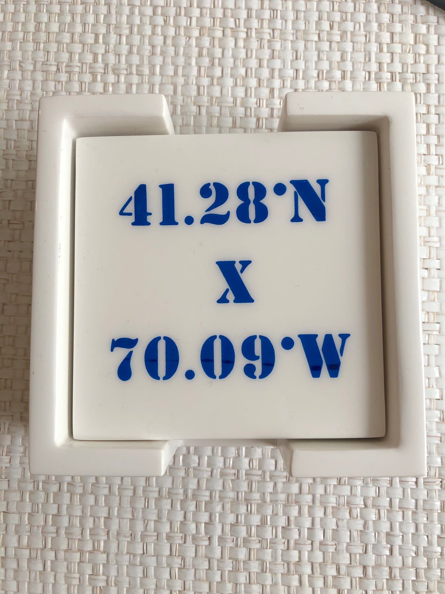 Nantucket Lacquer Coasters