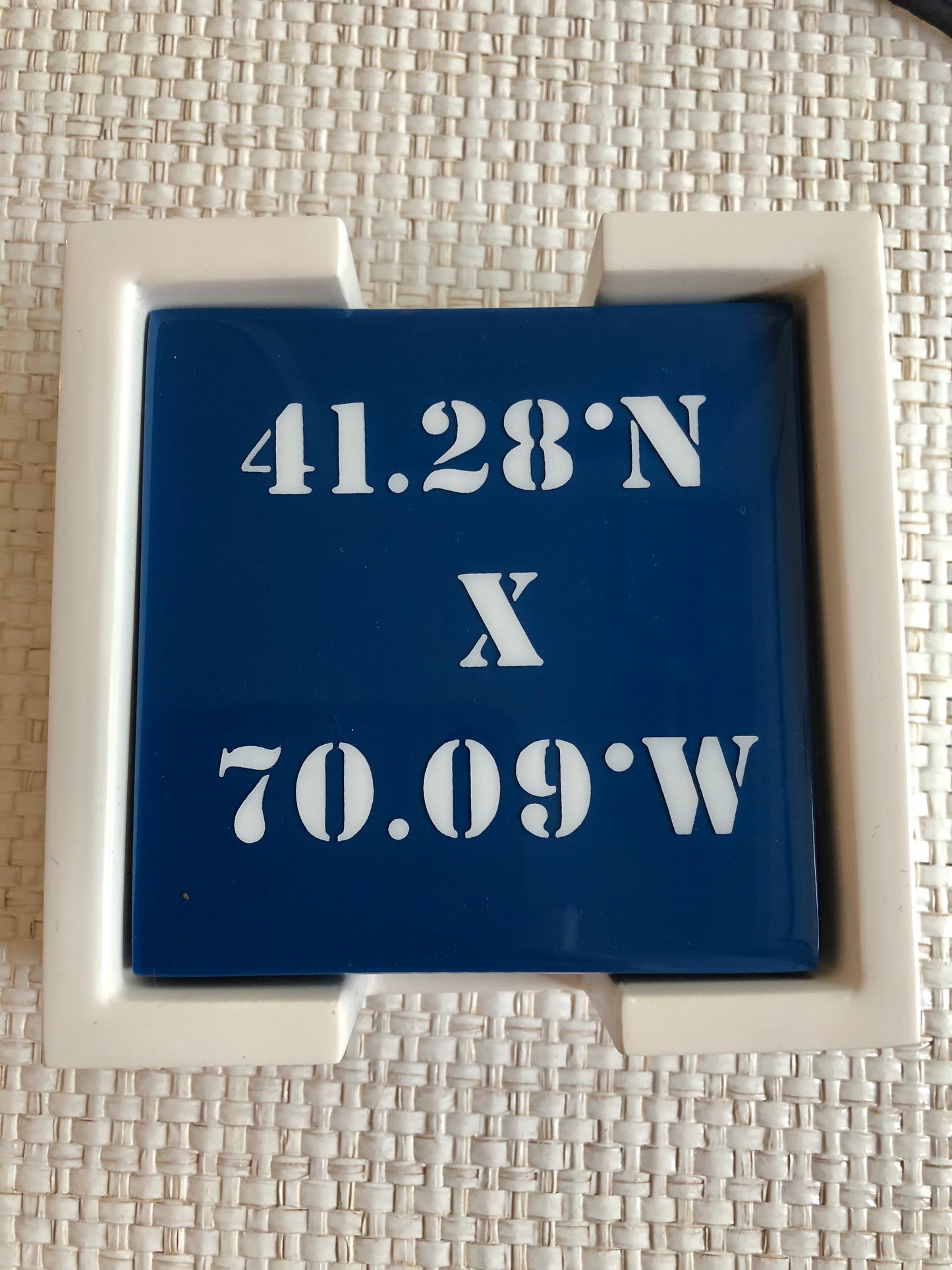Nantucket Lacquer Coasters
