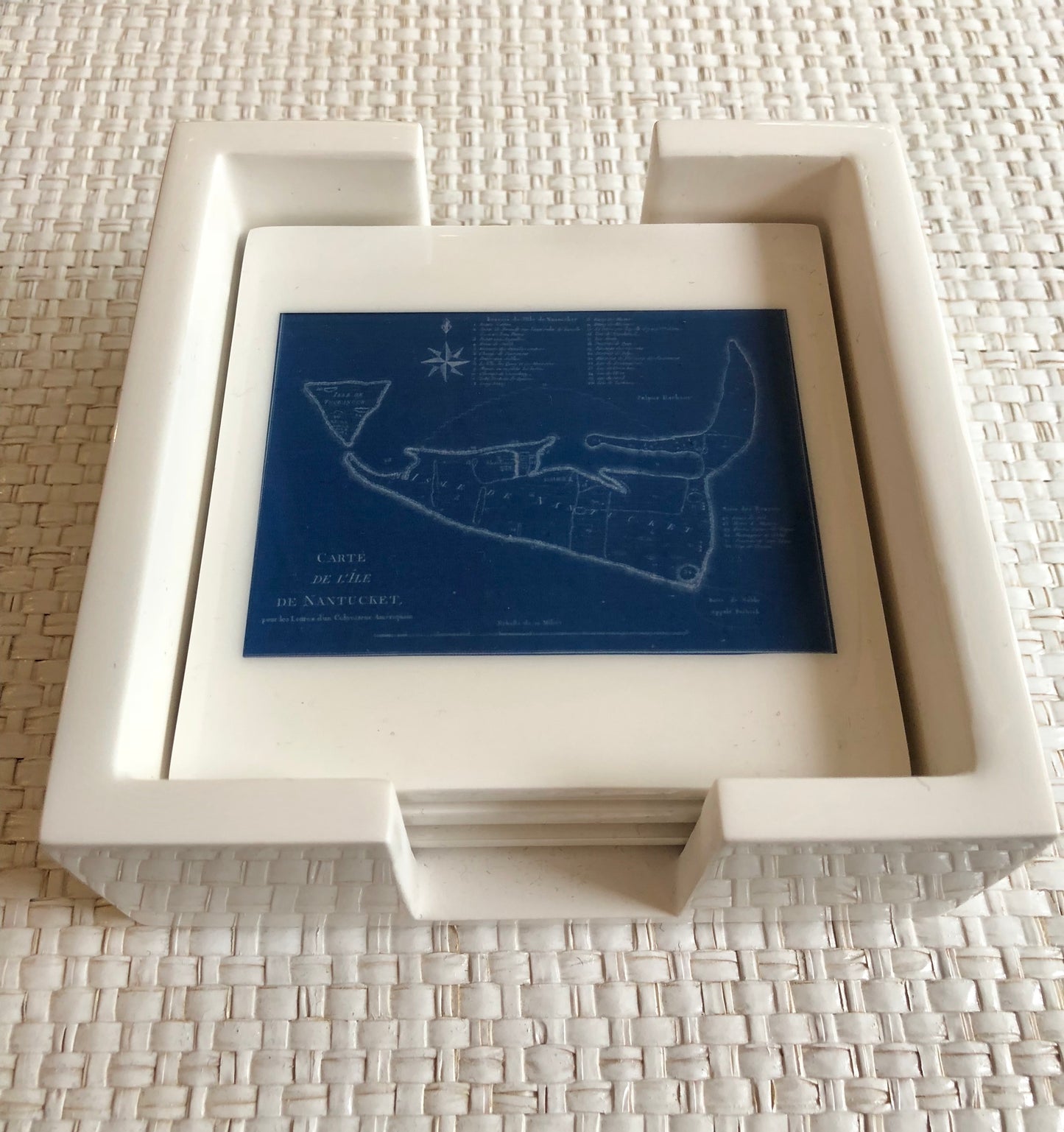 Nantucket Lacquer Coasters