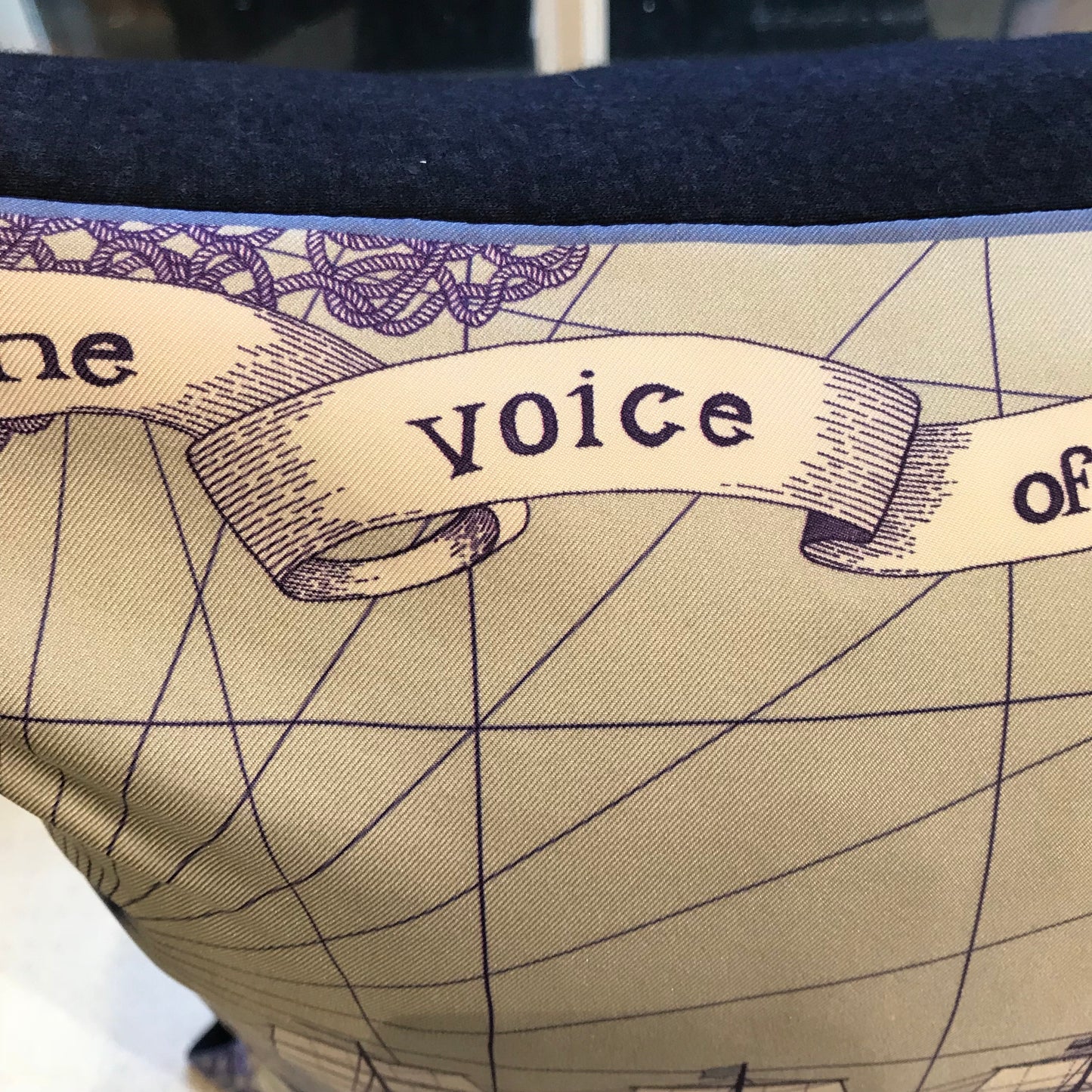 Nantucket Map Pillow