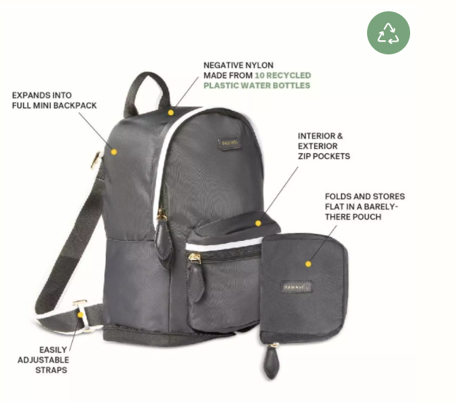 Mini Fold-Up Backpack