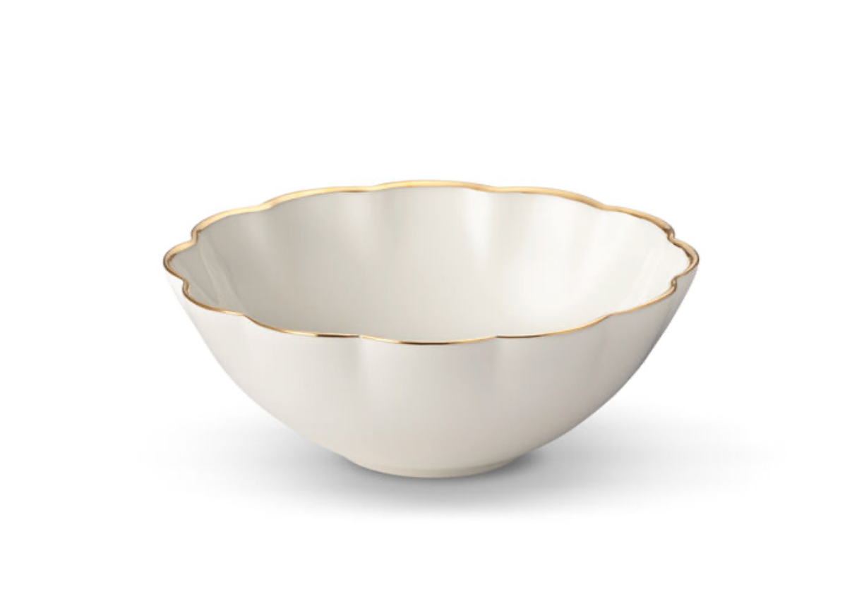 Scalloped Nesting Serving Dishes - Set of 3