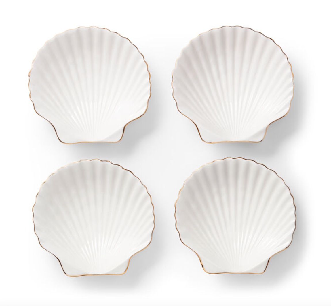 Shell Appetizer Plates